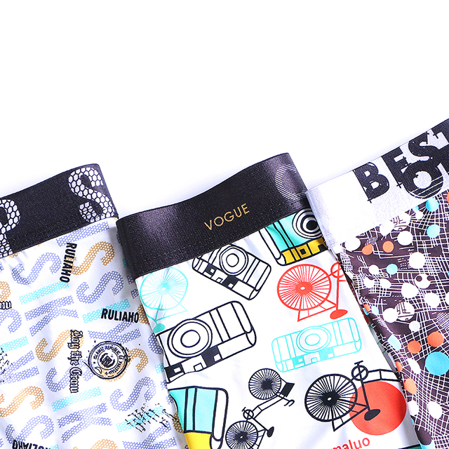 莫代尔男士平角内裤