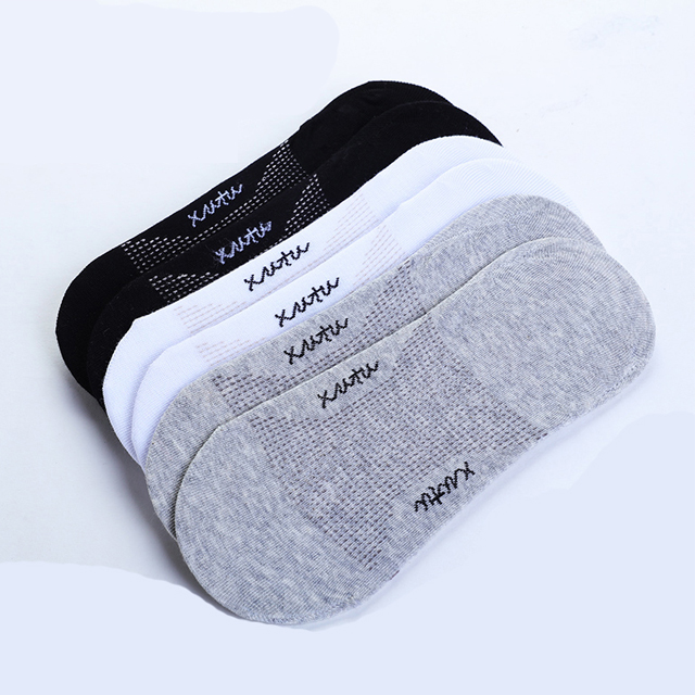 夏季超薄纯棉船袜