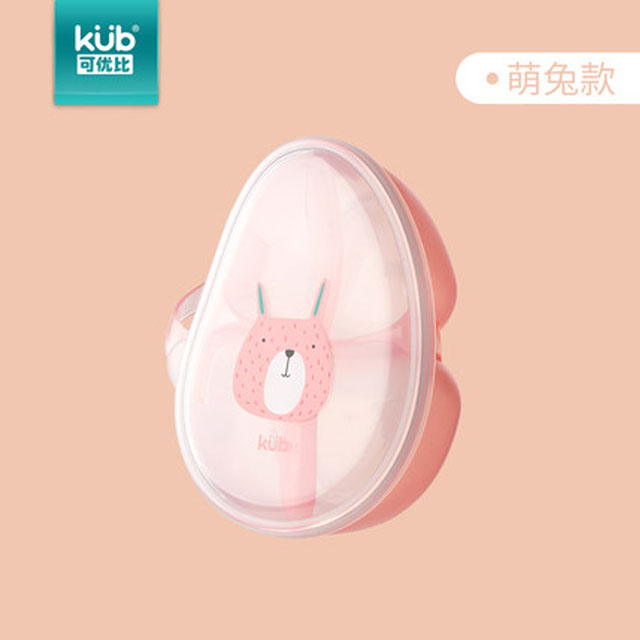 可优比辅食碗婴儿碗勺套装