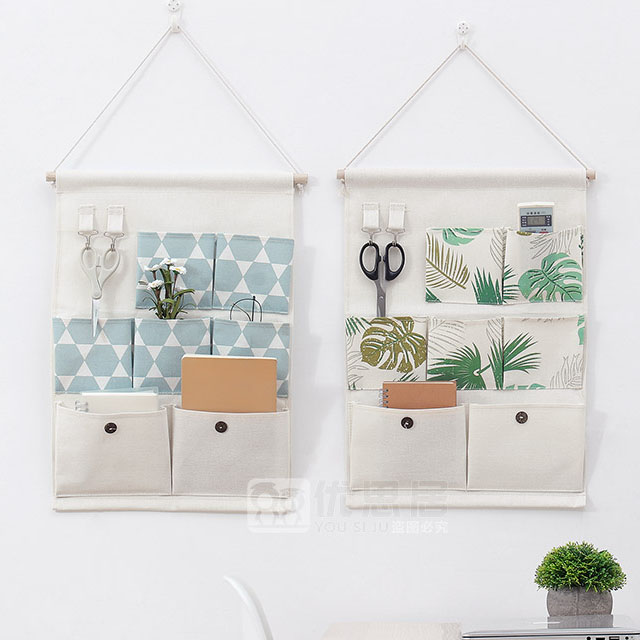 买一送一墙挂收纳挂袋