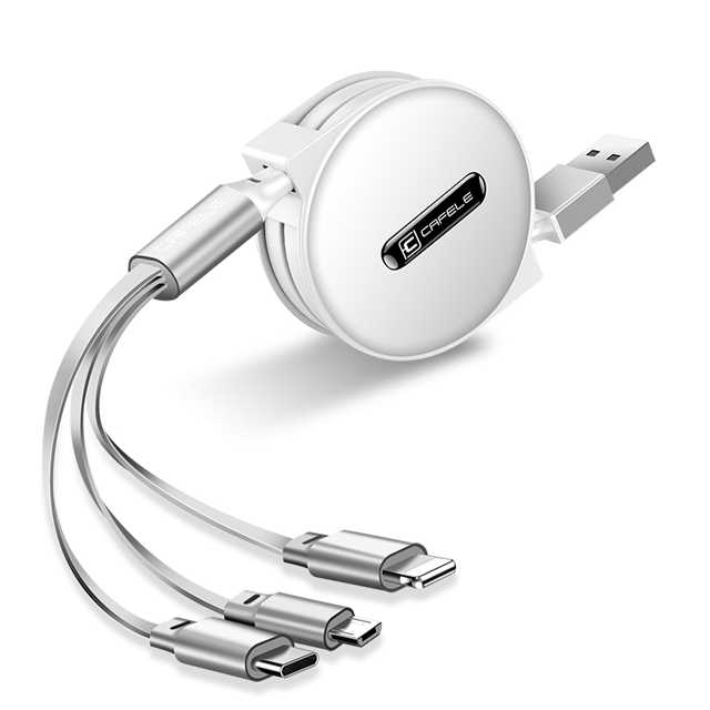 一拖三数据线三合一充电线