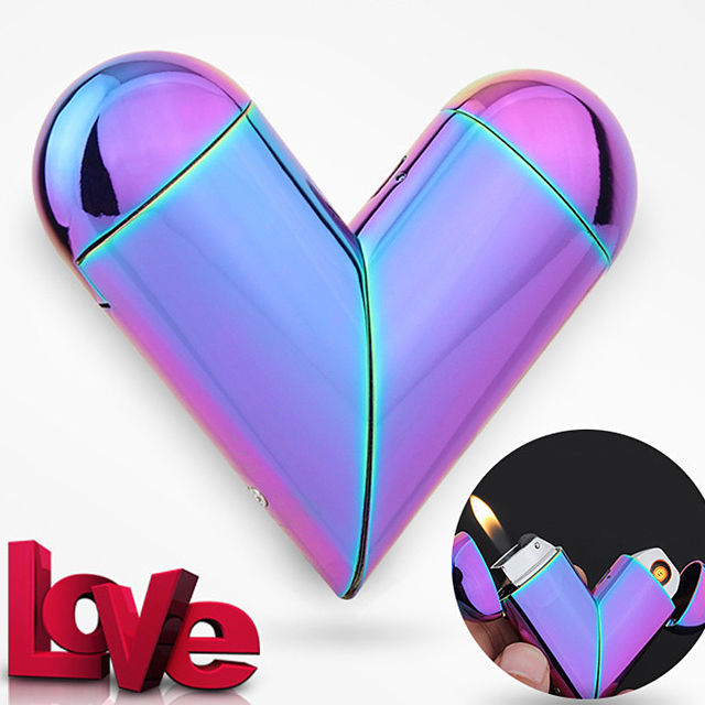 七夕送男友礼物爱心打火机