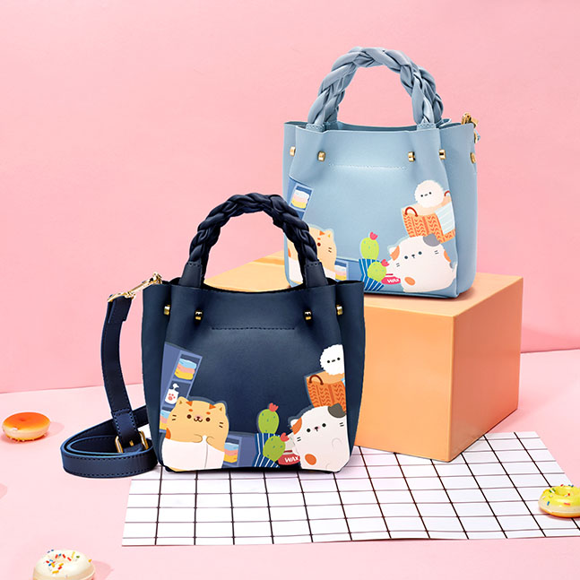 阿特密斜挎水桶包