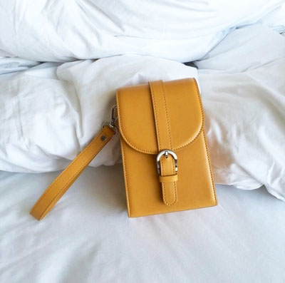 韩国东大门复古手提方包