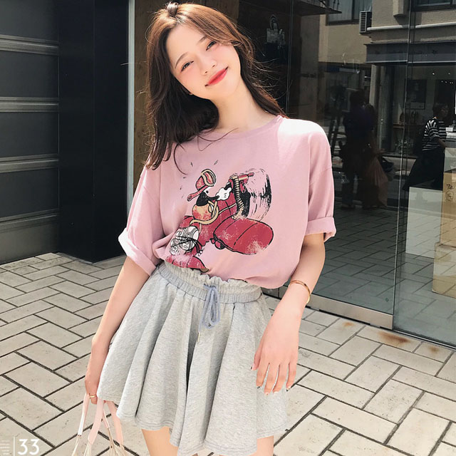 系带松紧高腰百搭休闲短裤