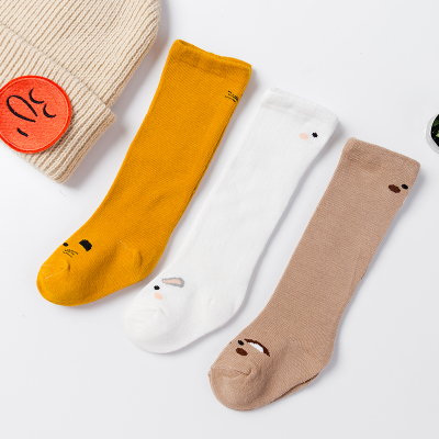 夏季薄款过膝纯棉儿童袜