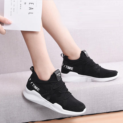 韩版百搭透气跑鞋