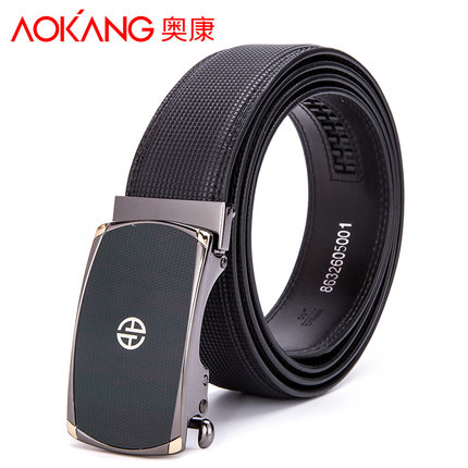 奥康男士真皮皮带