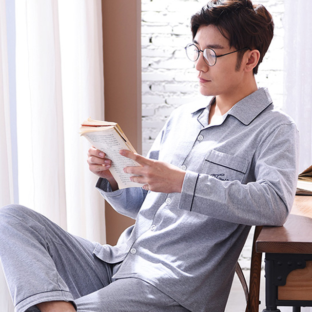 南极人夏季纯棉薄款睡衣