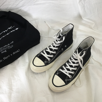 1970s原宿经典情侣款帆布鞋