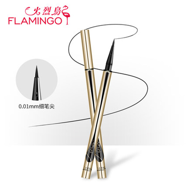 火烈鸟细金笔眼线液笔