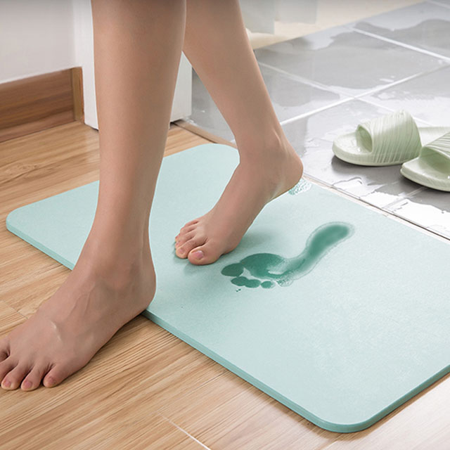 天然硅藻泥脚垫地垫