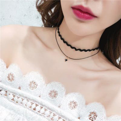锁骨链女项链choker