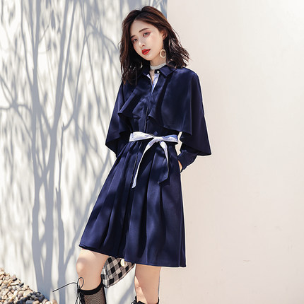 秋季新款修身显瘦中长款气质连衣裙