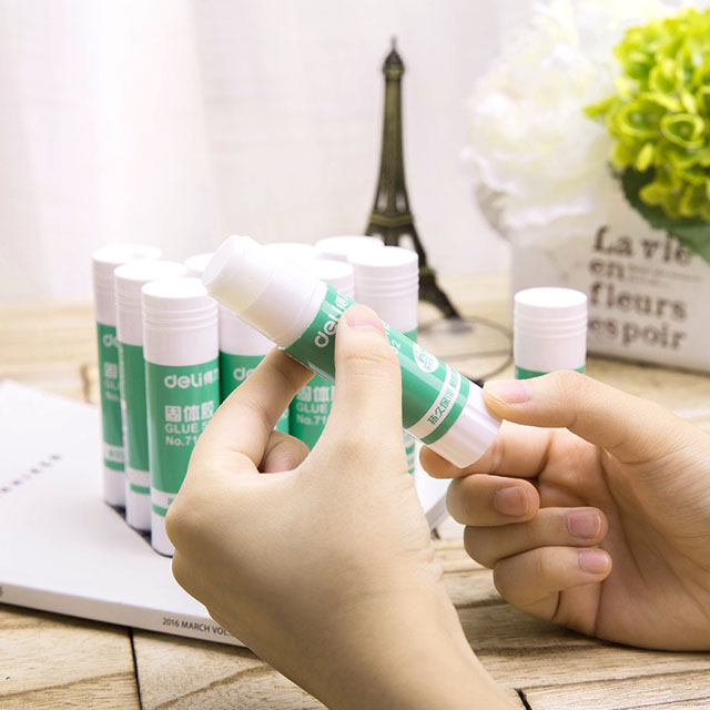 12支得力固体胶胶棒21g大号