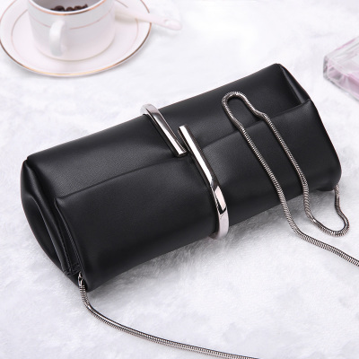 韩版回形针链条小包