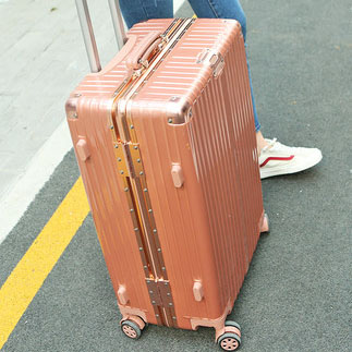韩版铝框万向轮旅行箱