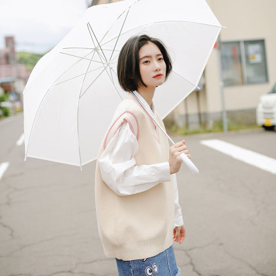 V领设计感马甲无袖针织背心