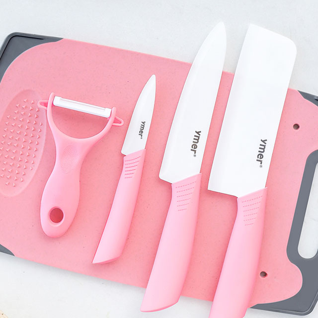 小巧多功能陶瓷水果刀套装