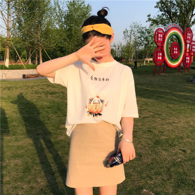 印花女装短袖T恤