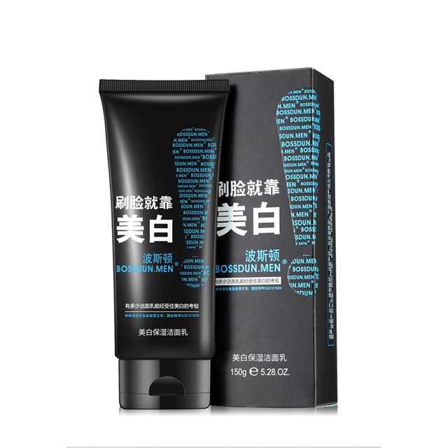 波斯顿男士美白补水洗面奶