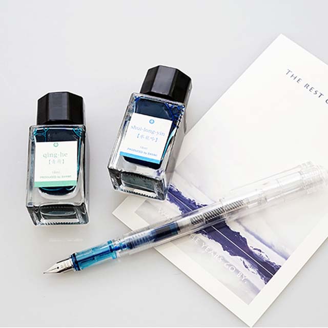 【第2支0元】透明钢笔