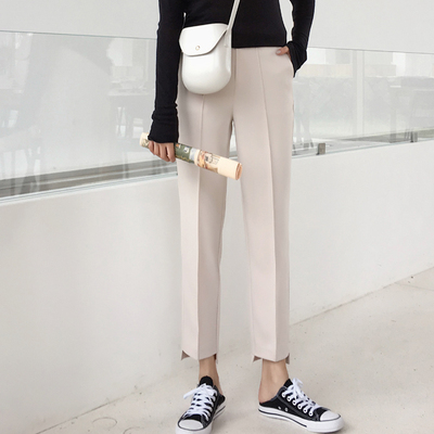 韩版西装休闲裤