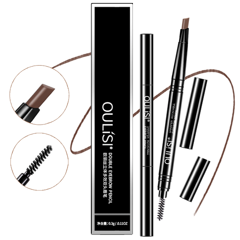 5支头双头自动眉笔