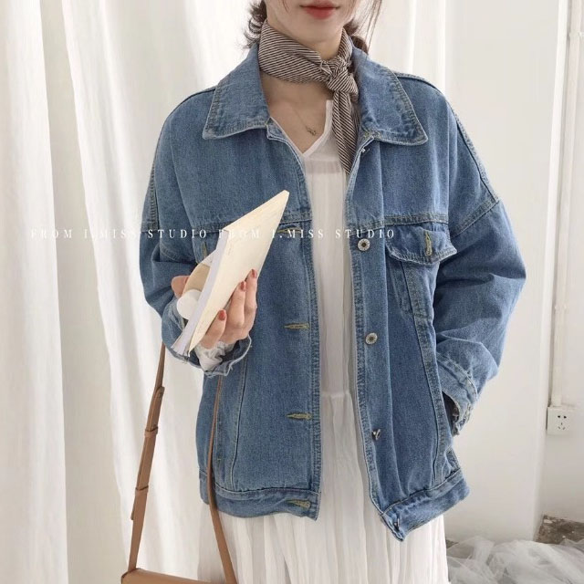 百搭宽松牛仔外套