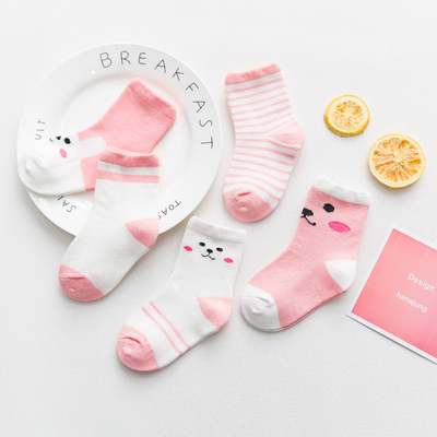 秋冬纯棉婴儿袜子