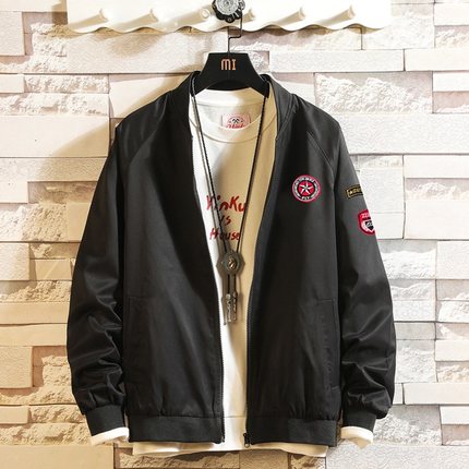 男士薄款休闲宽松外套