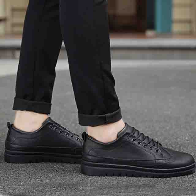 男士英伦休闲皮鞋