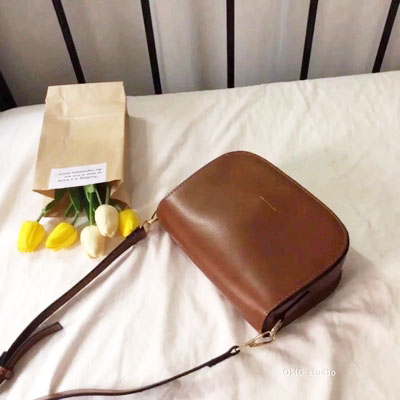 韩版复古简约港风单肩包