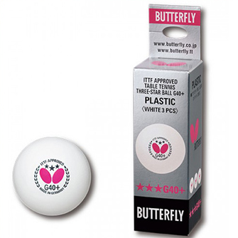 正品蝴蝶新材料三星乒乓球