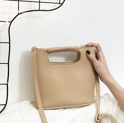 款韩版ins简约百搭手提包