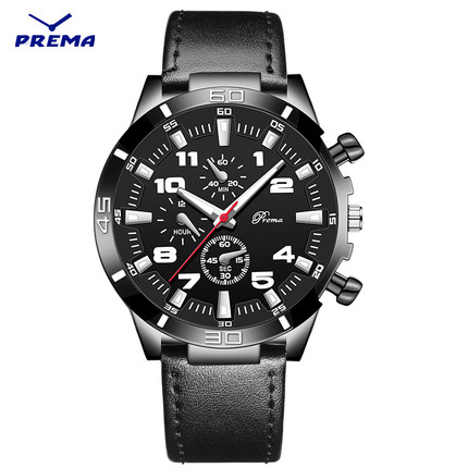 男士新款休闲防水手表