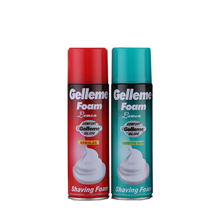 吉利米diy剃须泡沫