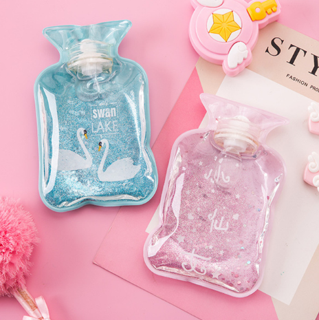 可爱随身热水袋注水小号