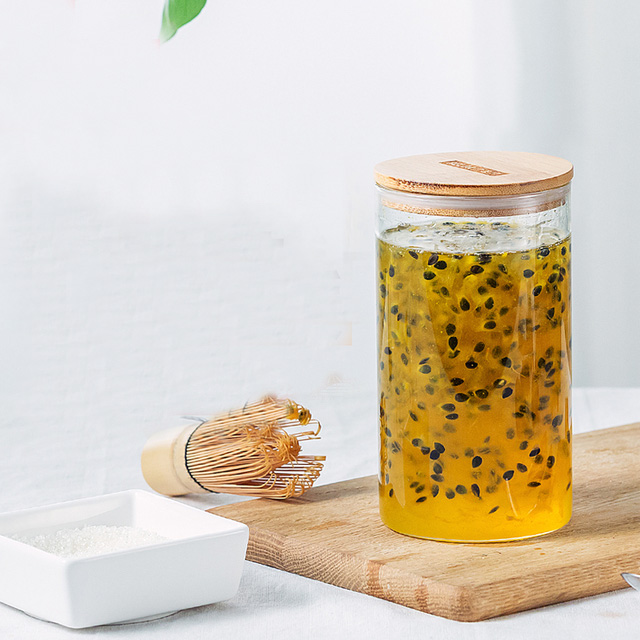 透明玻璃密封罐