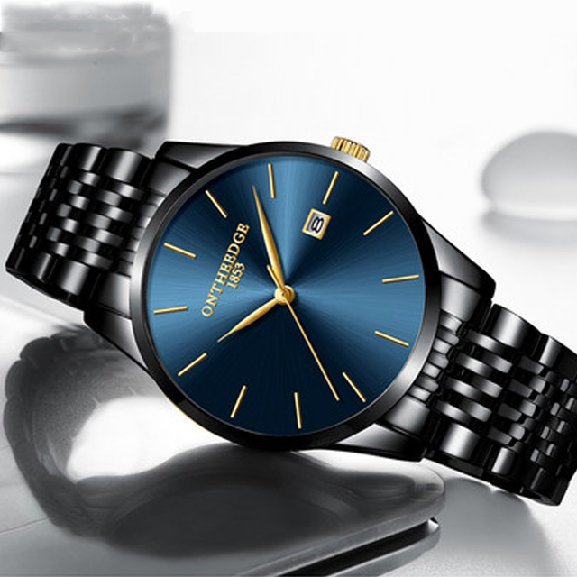 韩版精钢带石英表