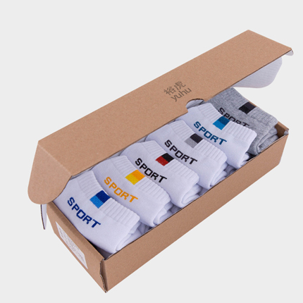 6双装男士运动短袜