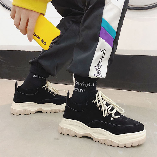 秋季新款复古老爹鞋