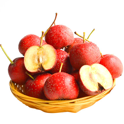 现摘新鲜山楂果3斤