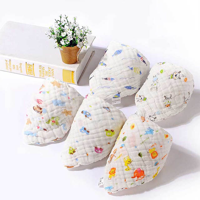 宝宝婴儿口水三角巾