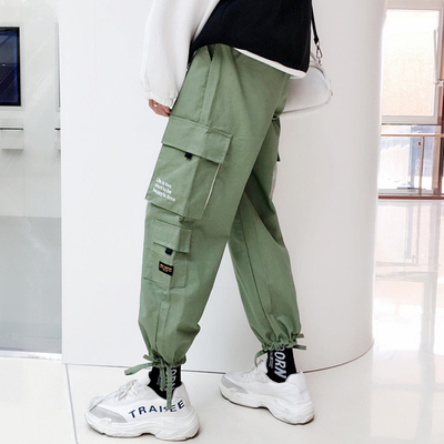 韩版潮流加厚工装裤