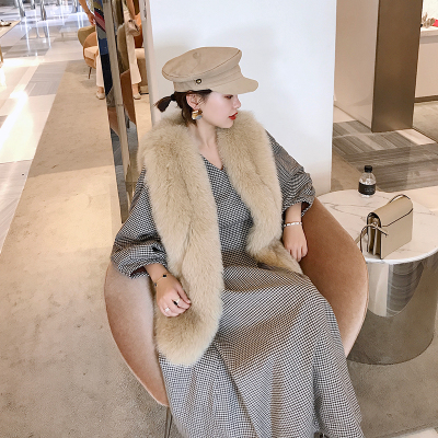 进口狐狸毛皮草