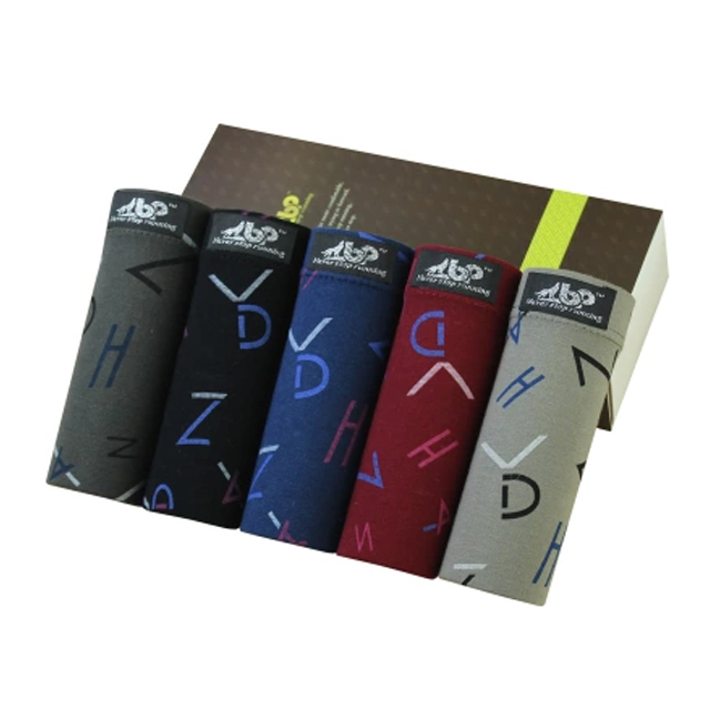 5条装纯棉三角内裤