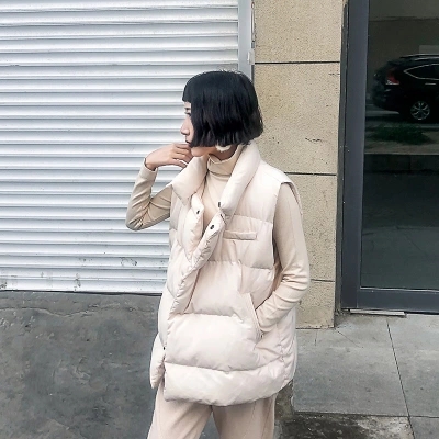 韩版羽绒棉马甲