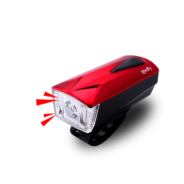 骑行充电喇叭强光自行车灯车前灯