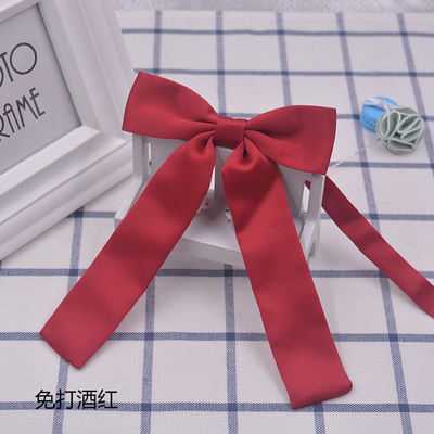 女士领花英伦学院风手打飘带